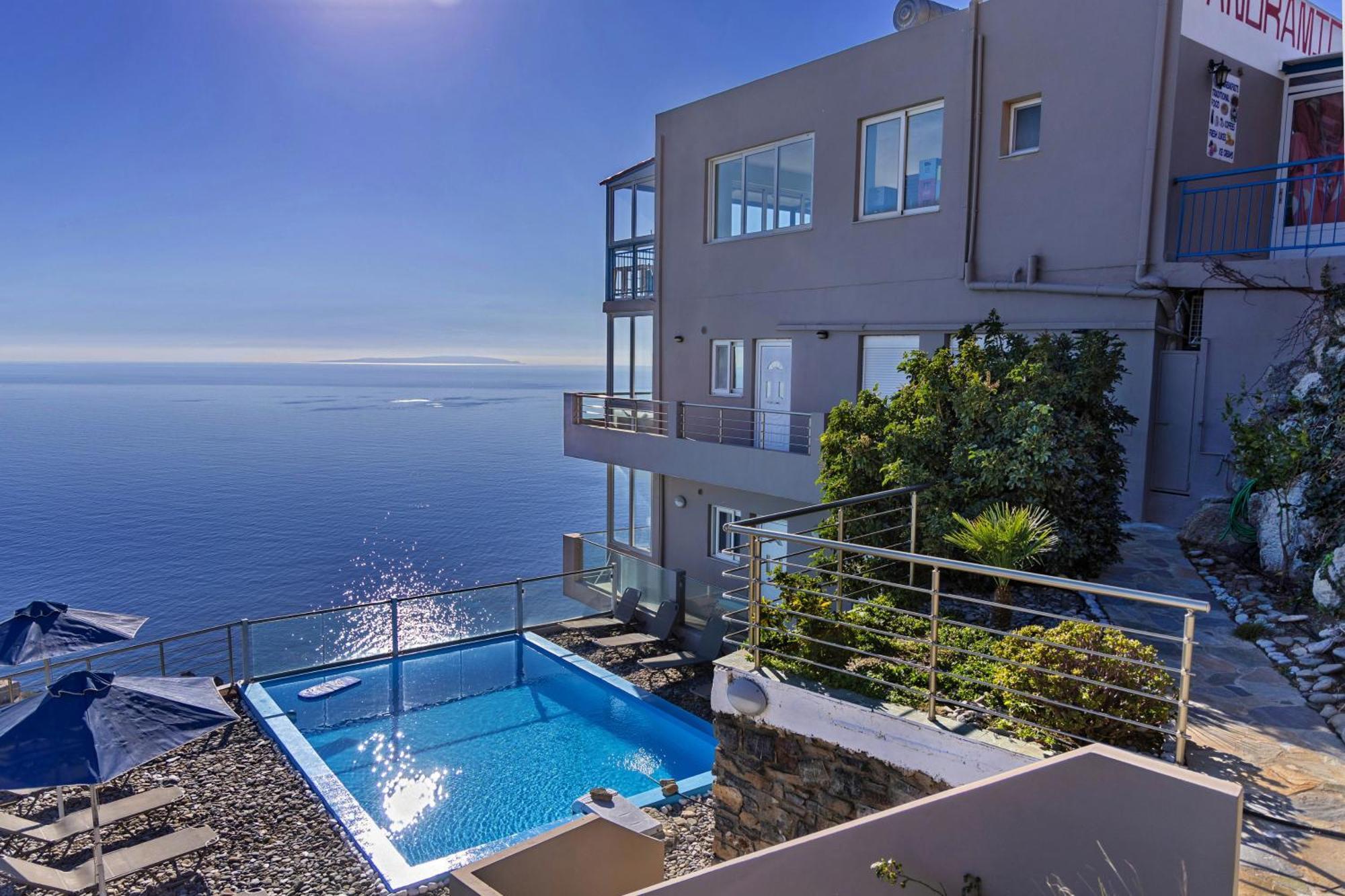 Akrotiri Panorama- Luxury Rental Apartments With Sea View Родакинон Екстериор снимка